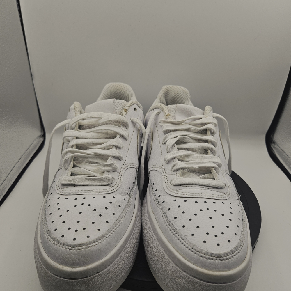 Nike White Platform Sneakers - Picture 4 of 5